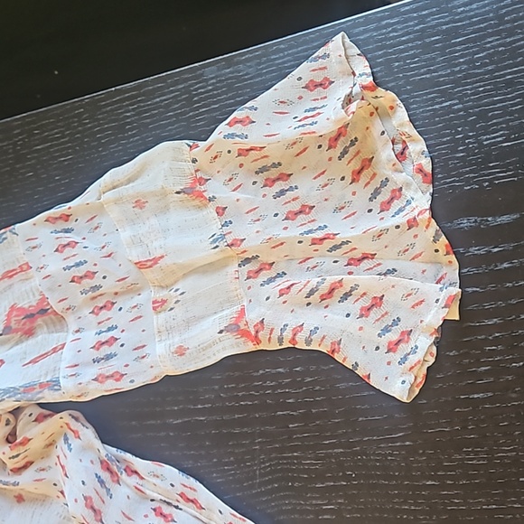 Lucky Brand Boho Aztec Blouse - Picture 3 of 5